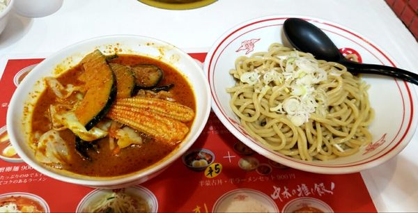 「冷やし味噌野菜【秋】1000円」@蒙古タンメン 中本 大宮店の写真