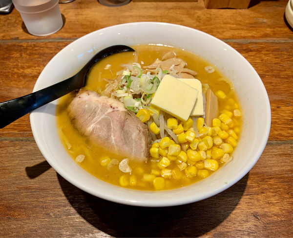 「味噌バターコーンらーめん」@札幌味噌麺 優の写真