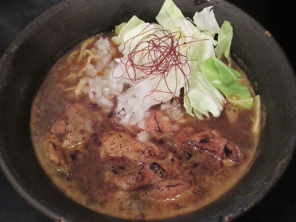 「房総式ラーメン（カレー＋普通＋小辛）（850円）」@房総式ラーメン JINRIKISENの写真