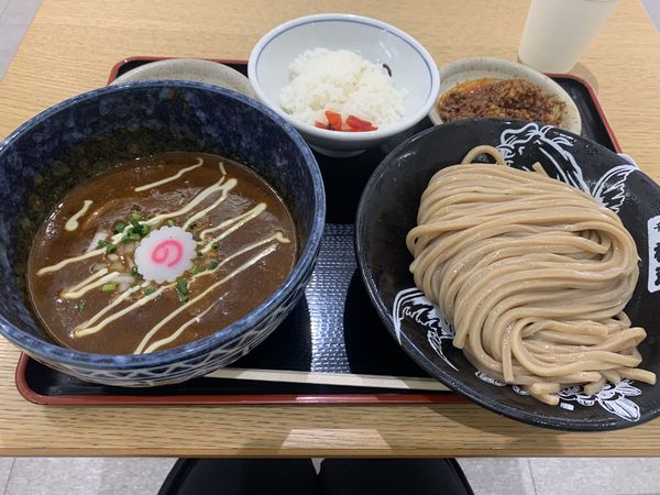 「濃厚カレーつけ麺追い飯セット」@松戸富田麺桜の写真