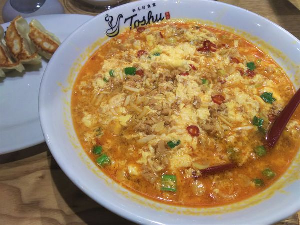 「スタミナニンニク麺￥693＋大盛￥0」@れんげ食堂 Toshu 湘南台店の写真