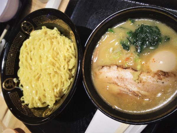 「濃厚味噌つけめん￥830＋味玉￥0（カワスイチケット）」@濃厚味噌らーめん 玉 川崎ルフロン店の写真