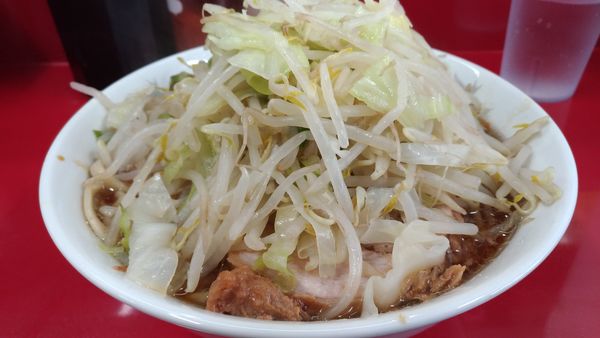 「小ラーメン野菜、麺少なめ」@ラーメン二郎 越谷店の写真