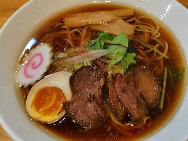 「中華そば（醤油）」@ジビエラーメン またぎの写真