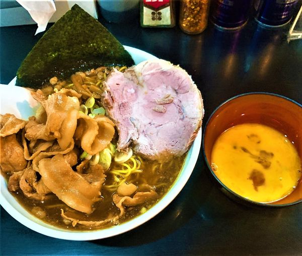 「純正(ヒロポン) 100 + ツケダマ」@一条流がんこ総本家分家四谷荒木町の写真