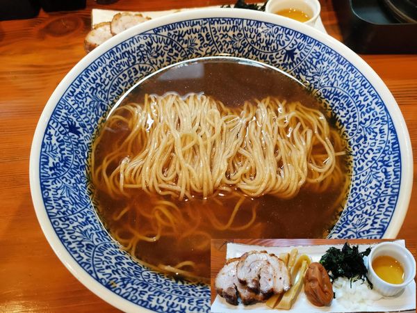 「冷し煮干with南高梅」@麺＆cafe Coi.Coi.の写真