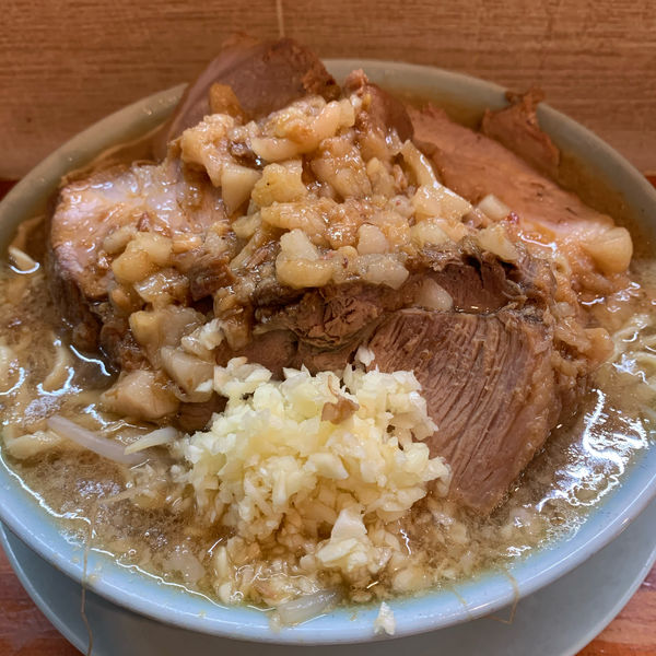 「国産ブタメン」@ラーメン富士丸 西新井大師店の写真