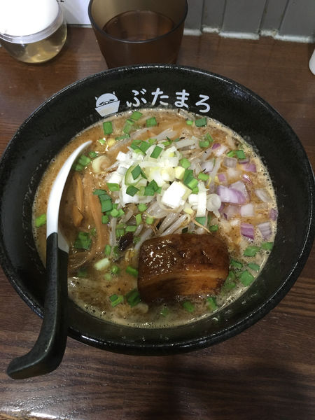 「味噌ラーメン」@らーめんぶたまろの写真