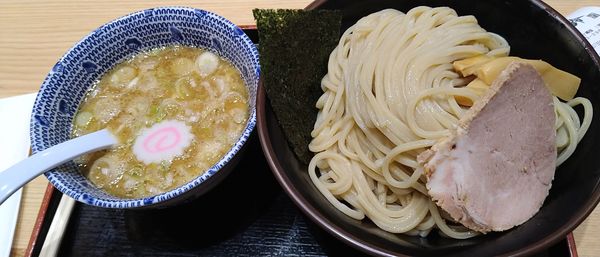 「つけめん（大）」@舎鈴 プレナ幕張店の写真