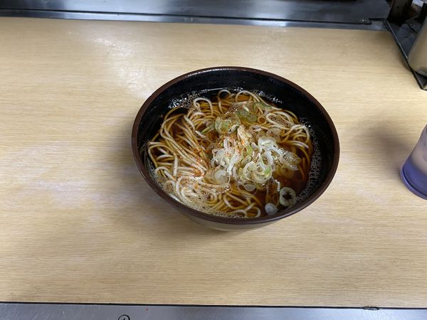 「かけそば270円」@信濃路 蒲田店の写真