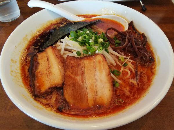 「【限定】からみそらーめん　（麺大盛り：無料）」@New old style ゆいが 三郷店の写真