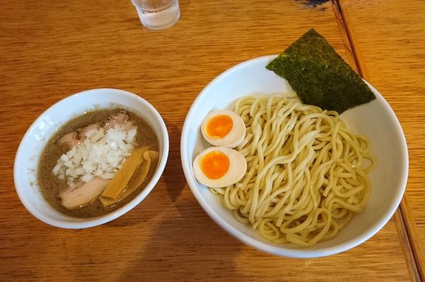 「煮干つけ麺 味玉」@煮干そば とみ田の写真