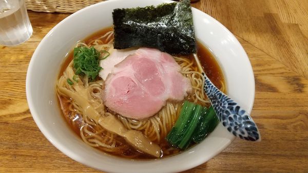 「醤油そば大盛り900円」@中華そば きなりの写真