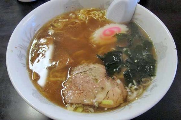 「ラーメン　500円」@大釜 本店の写真