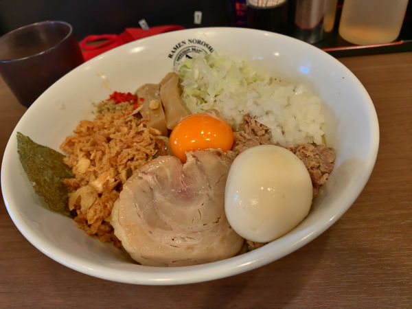 「狼煙まぜそば」@狼煙 東大宮店の写真