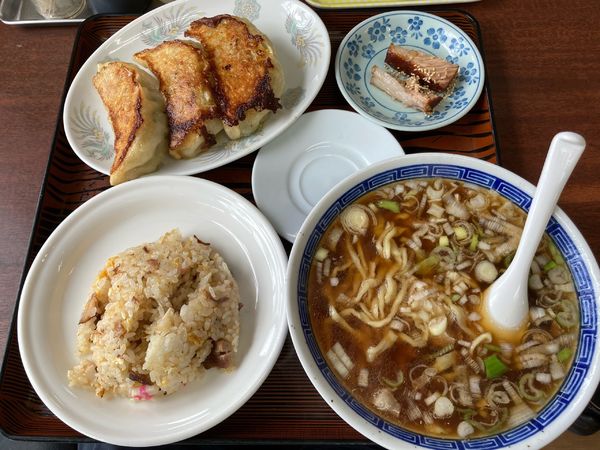 「満腹セット」@陽気軒の写真