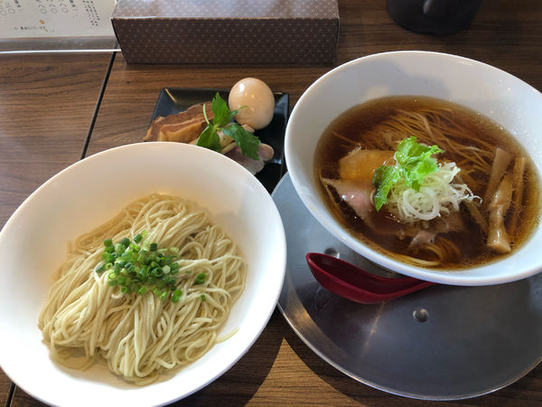 「特製中華そば1080円+替玉150円」@麺道 麒麟児の写真
