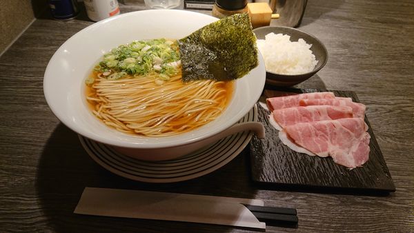 「伊吹煮干そば」@中華そば 鍾馗 長野店の写真