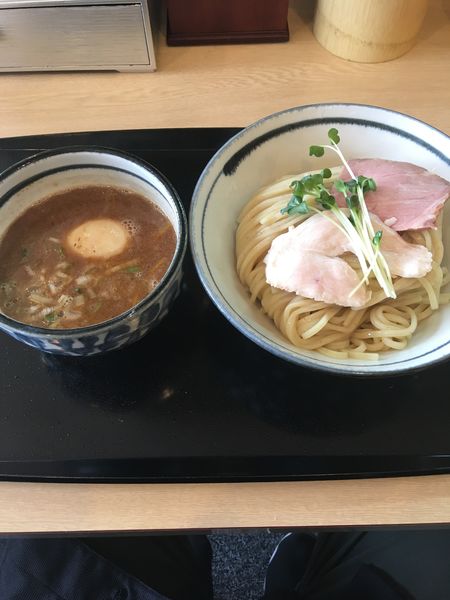 「鶏魚介の玉子つけ麺　¥900」@つけ麺 いな月の写真