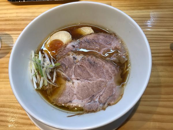 「煮干し中華そば」@中華そば 煮干しやの写真