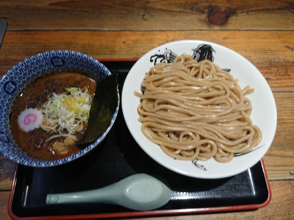 「つけ麺(あつもり)￥900」@松戸中華そば 富田食堂の写真