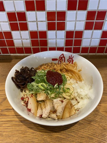 「とんこつまぜそば」@博多一風堂 大宮店の写真