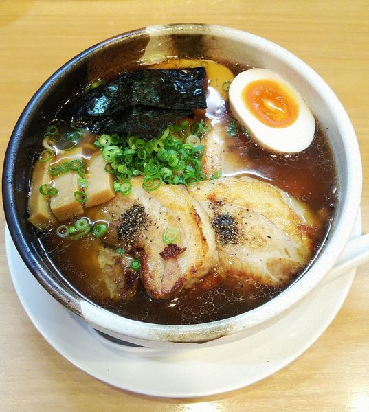 「全部のせそば 醤油 1080円」@中華そば らんまんの写真