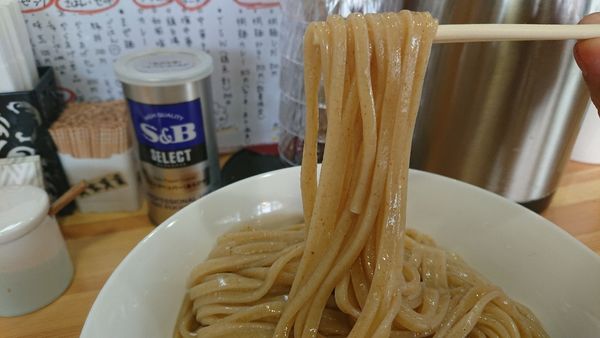 「鶏白湯醤油つけ麺大盛 1000円」@らーめん 桐麺 本店の写真