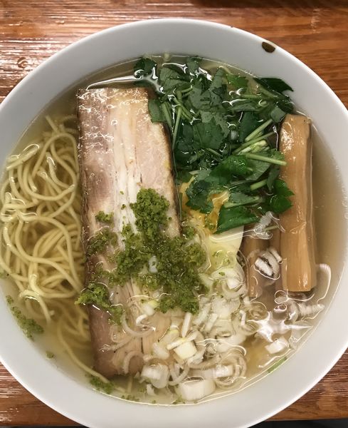 「和風柚子柳麺」@麺屋ひょっとこの写真
