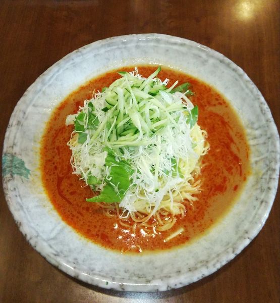 「冷やし担々麺 800円」@一楽の写真