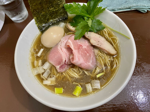 「上煮干し」@中華そば うお青の写真