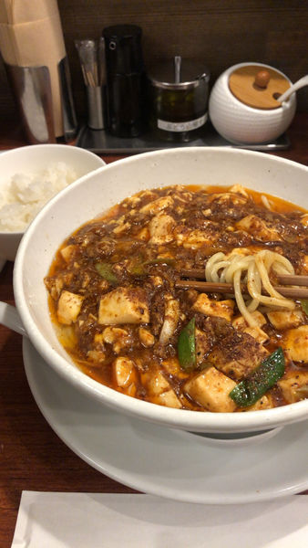 「麻婆麺」@SHIBIRE NOODLES 蝋燭屋の写真