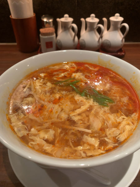 「元祖酸辣湯麺(1,650円)」@赤坂 榮林の写真