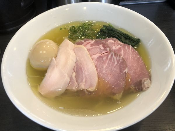 「芳醇鶏そば（冷やし塩）」@麺や 福はらの写真