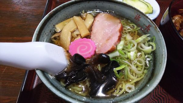 「ラーメン」@そば処 浜長の写真