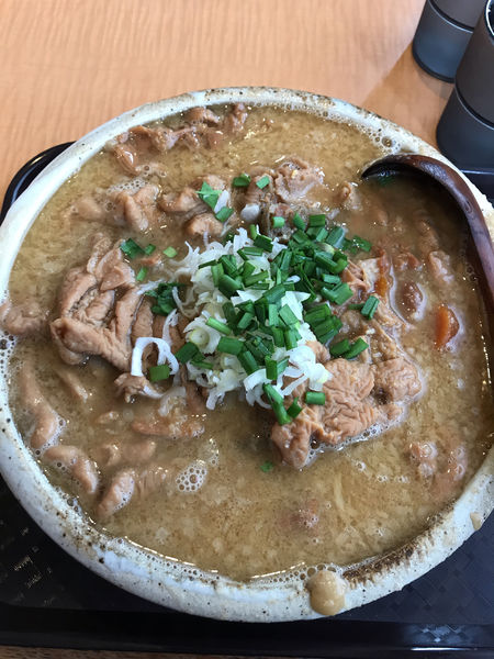 「もつ煮味噌ラーメン」@秋田ラーメン はまの写真