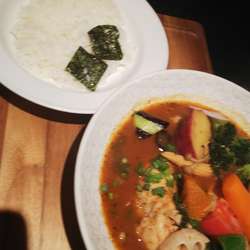 17種の野菜のスープカレー