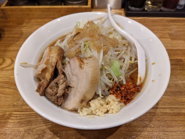 「二郎系らーめん　８００円」@麺処 青野の写真