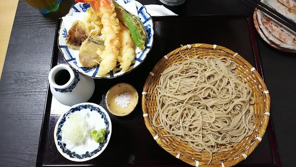 「天ぷらせいろ」@蕎麦・酒 青海波の写真