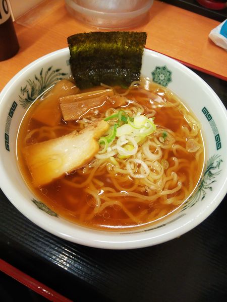 「半ラーメン(税込200円)」@日高屋 南行徳北口店の写真