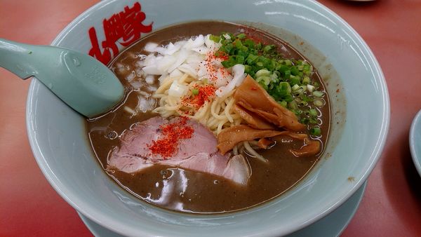 「鬼煮干しラーメン【期間限定】」@ラーメン山岡家 熊谷店の写真