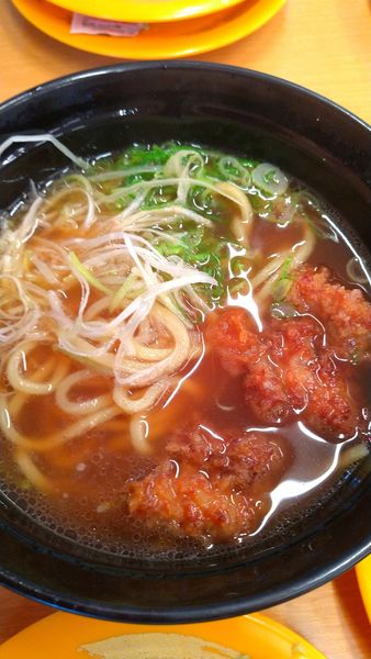 「コク旨まぐろ醤油らーめん」@スシロー 一之江店の写真