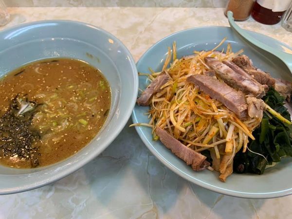 「味噌つけ麺＋ネギ＋チャーシュー」@つけ麺 大雄 片倉町店の写真