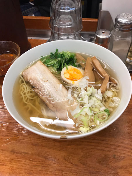 「和風柳麺690円」@麺屋ひょっとこの写真