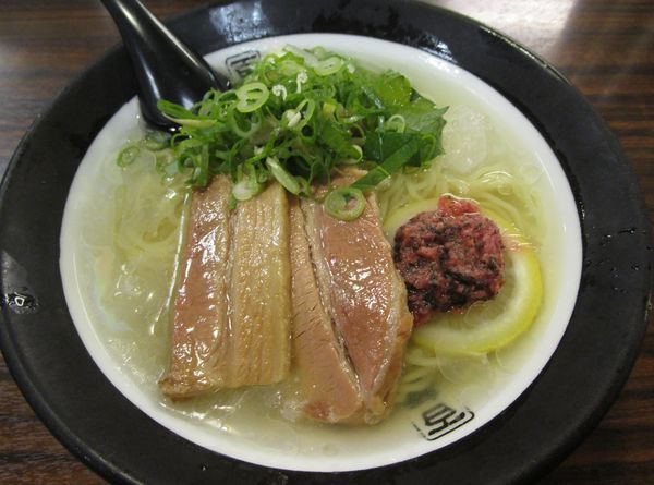 「【限定】梅生姜の冷しラーメン　８５０円」@百麺 中目黒店の写真