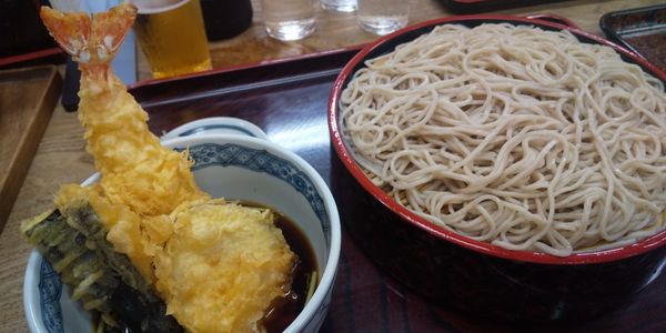 「つけ天そば」@みつは志の写真