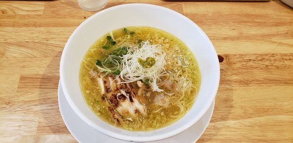 「とりそば(細麺)」@らーめん天神下 大喜の写真
