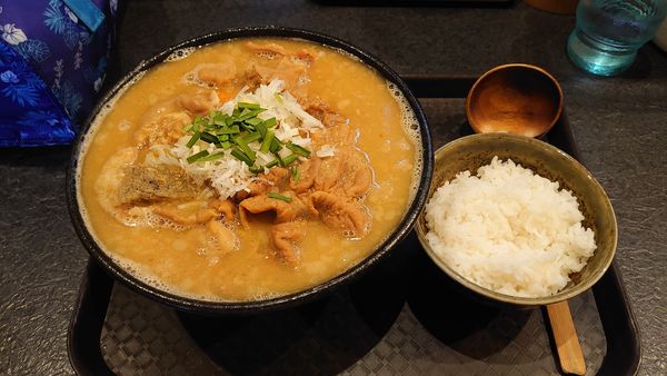 「もつ煮味噌ラーメン 1250円」@秋田ラーメン はまの写真
