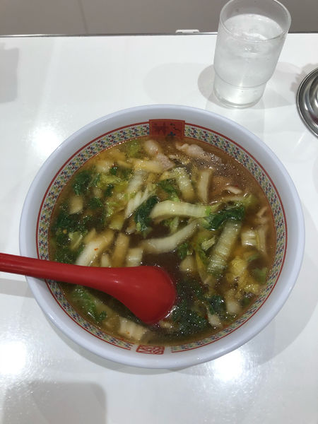 「スープ春雨　750円」@どうとんぼり神座 アトレ川崎店の写真