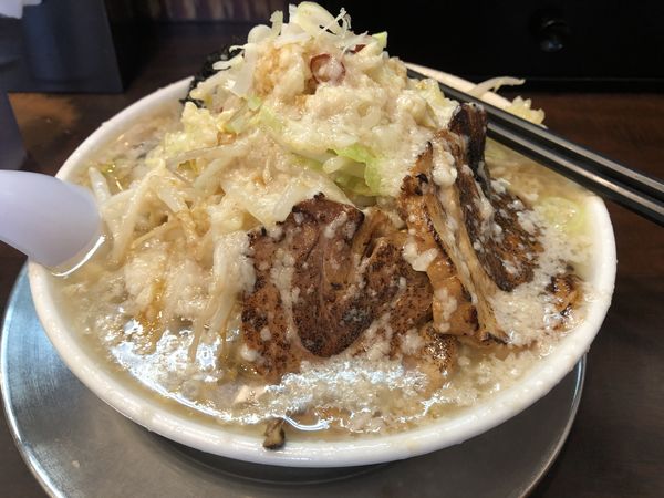 「潤次郎らーめん+大油 870円」@らーめん潤 亀戸店の写真